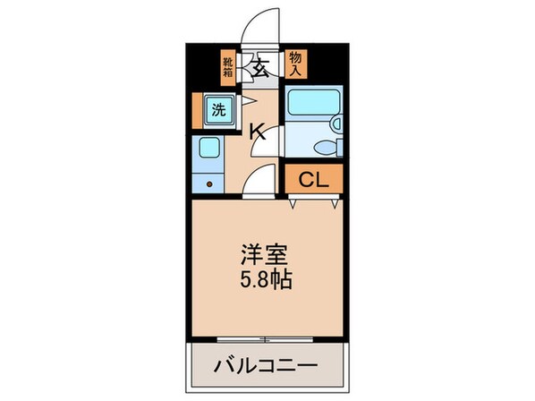 ソリスト綱島の物件間取画像